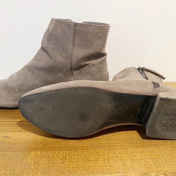 Zara Suede Fall Ankle Boots - Picture 3 of 3